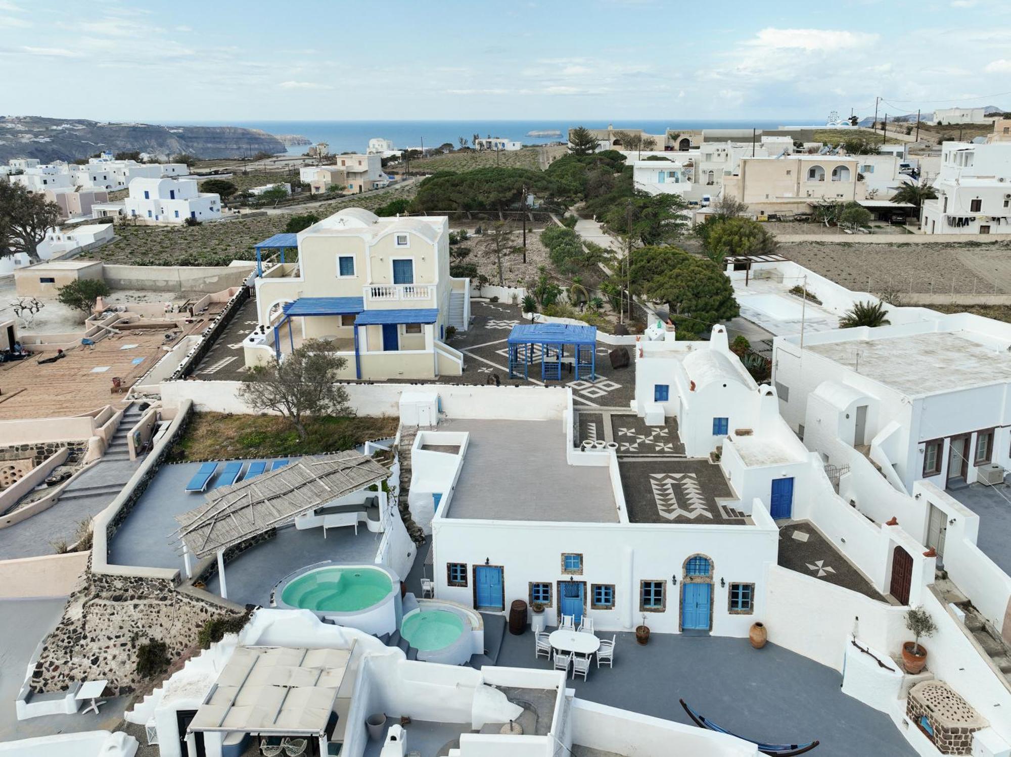 Simantiri Private Villa Megalokori Exterior foto